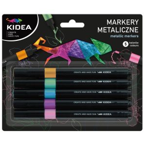 Markery metaliczne 5 kolorów