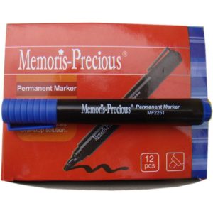 Marker niebieski ścięty