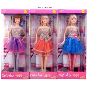 Lalka defa z torebką