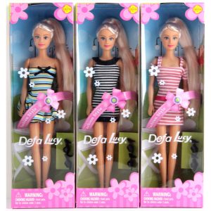 Lalka defa w krótkiej sukience