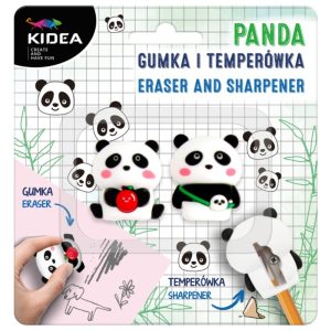 Gumka + temperówka panda